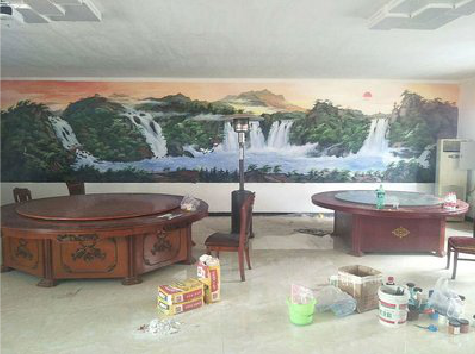 池州墙绘-写实风景