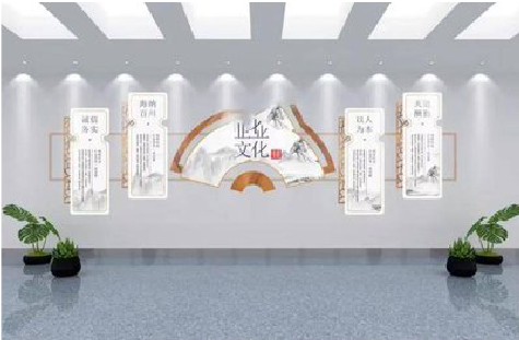 池州企业文化墙设计的核心要素。