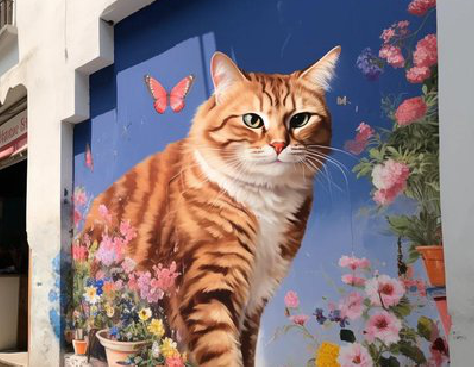 池州自己绘制有个性的手绘墙