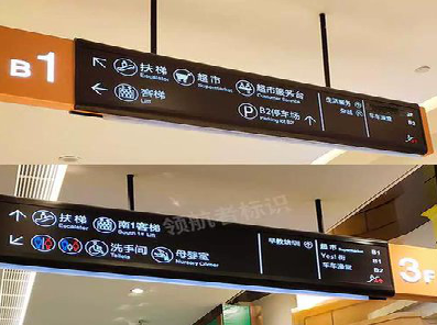 池州如何通过商场标识牌引导客流分布？