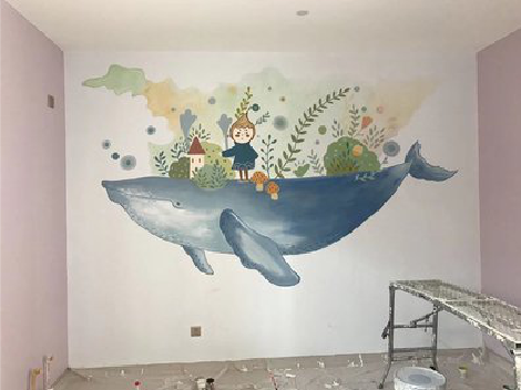 池州手绘墙的特点及优势。